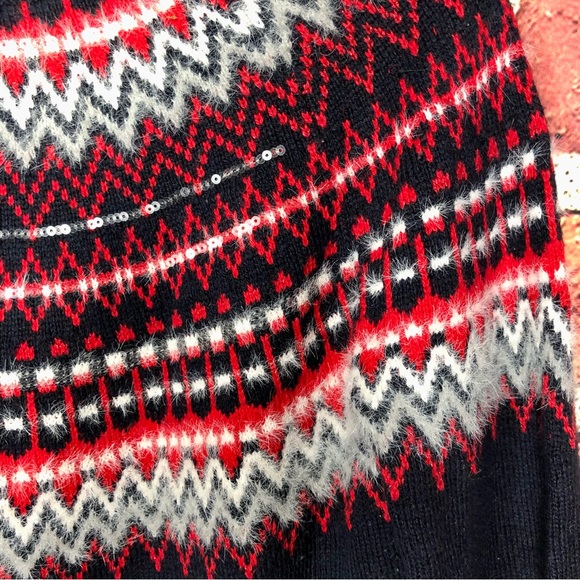 Tommy Hilfiger embellished fair isle sweater - Picture 3 of 7